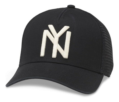 American Needle Ny Black Yankees Nl Archive Valin Snapback