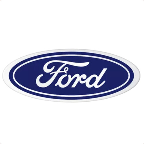 Adesivo Emblema Ford Resinado 11x29cm Caminhão Carro
