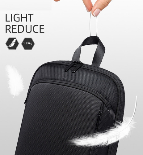 Bange-77115 Mochila Tech De 17.3 Pulgadas Delgada Para Portátil De Negocios Para Hombres Y Mujeres