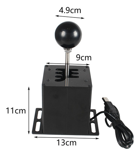 Pc Usb Simulador Shifter Para Logitech 6 Marchas Y Marchas R