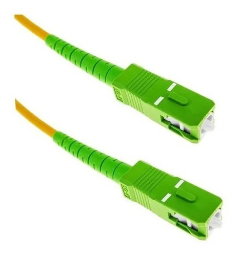 Patch Cord De Fibra Optica Monomodo Sc/apc Sc/apc 10 Metros