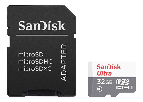 Tarjeta Memoria 32gb Sandisk Ultra Micro Sd + Adaptador