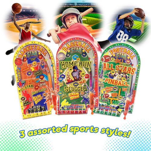 Ja-ru Mini Pinball Game (1 Juego De Bolsillo) Juguete Arcade