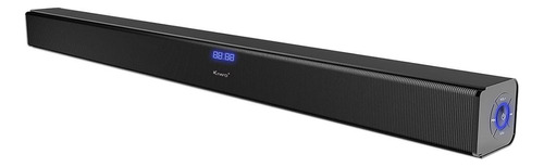 Barra De Sonido Kiwo Wm602 Bluetooth/15wx4/usb/óptico Color Negro