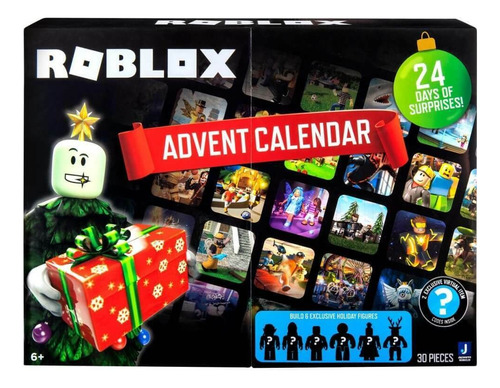 Advent Calendar - Roblox 24 Días 30 Piezas