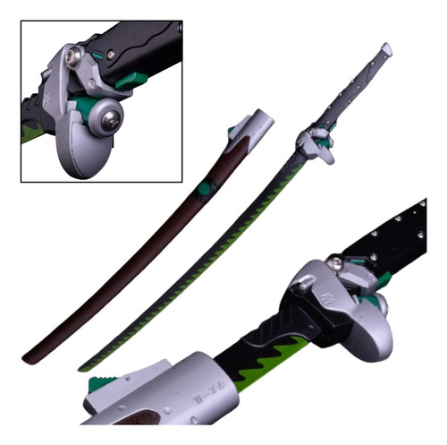 Katana Espada Genji Overwatch Ps4  Video Juegos Gamer