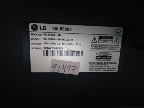 Tv LG 55lb6200 Full Hd 3d Leia A Descrição