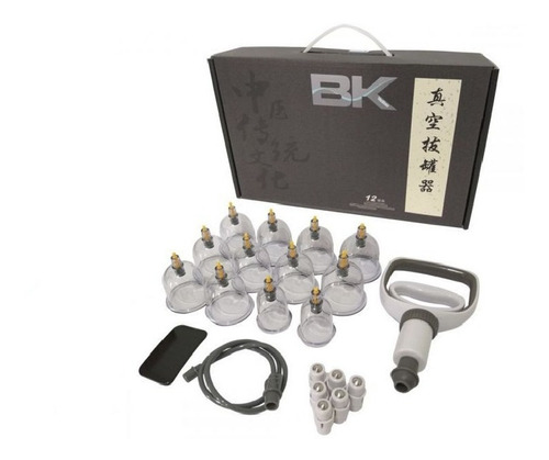 Kit Ventosa Bk Com 12 Copos