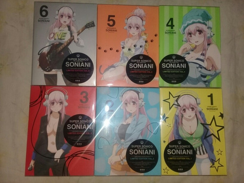 Dvd Super Sonico Anime Original Japon 