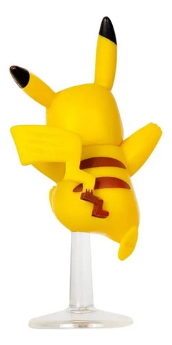 Pokemon Mini Figura De Batalla Pikachu