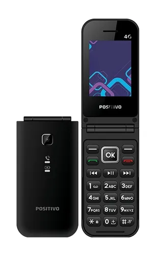 comprar Featurephone Positivo P51 4g Rádio Botão Sos 2 Sim- Preto