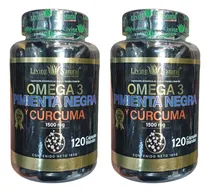 Comprar Omega 3 Con Curcuma + Pimienta Negra Promocion 2 Frascos