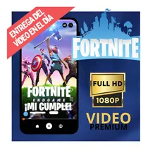 Comprar Invitación Animada Digital Tiziben Con Foto Opcional Fornite
