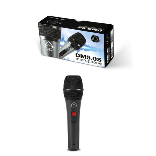 Micrófono Dinámico Wharfedale Dm-5.0s Con Switch 12 Cuotas