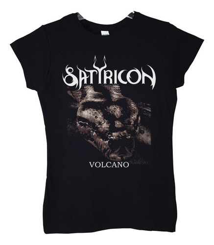 Polera Mujer Satyricon Volcano Metal Abominatron