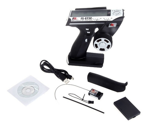 Fs-gt3c 2.4g 3ch Control Remoto Con Lcd