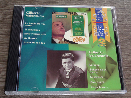 Gilberto Valenzuela, Las Estrellas Del Fonografo, Cd Bmg '95