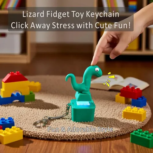 Duckeys & Frosche Llaveros Rana Y Pato – Juguetes Fidget Con Luces Y Sonido, Antiestrés De Bolsillo, Ayuda Para La Concentración, 2 Piezas