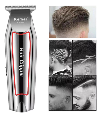 Kit Maquina Cortar Cabelo + Maquina Acabamento Bivolt