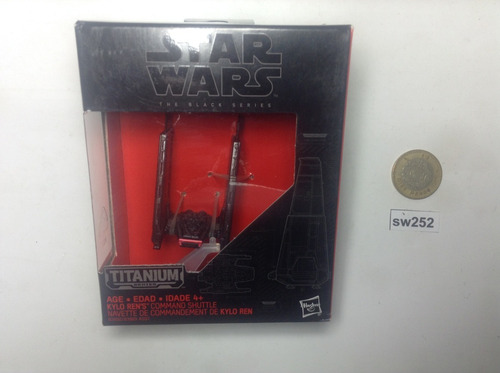 Star Wars Hasbro Titanium Series Sw 252 Kylo Ren Command Shu (Usado)