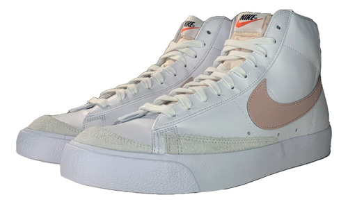 Tenis Nike Blazer Mid 77 Color Blanco/rosa Talla 28.5 Unisex