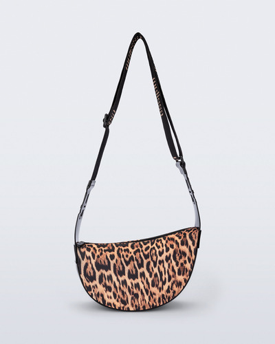 Bolsa Transversal Melissa Vibe Bag Print - Preto