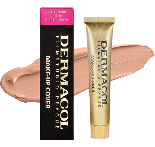 Base de maquiagem em creme Dermacol Make-up Cover Dermacol Make-up Cover tom 212 - 30g