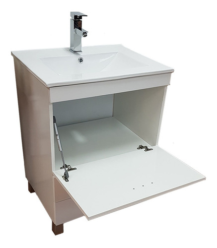 Imagen 3 de 4 de Mueble De Baño Con Bacha De Loza Modelo Vali