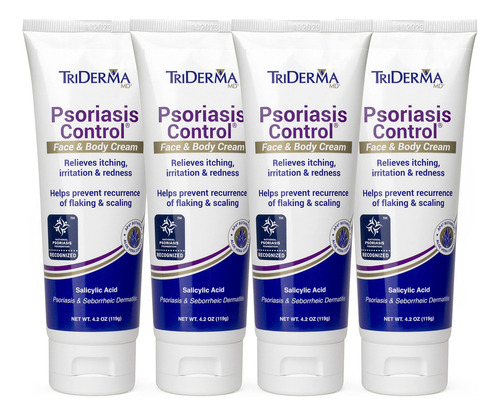 Triderma Control de Psoríase Facial e Creme Corporal, 4.2 Onça