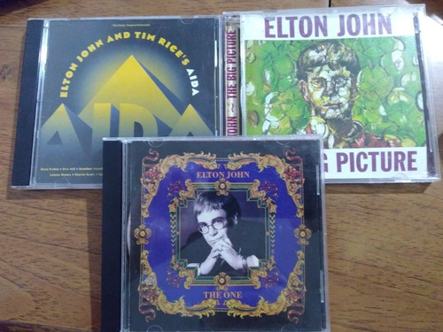 Lote Cd S Elton John The One Big Picture Aida