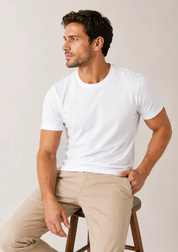 Camiseta Masculina Algodão Pima Hering Basica Casual