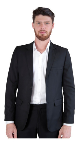 Imagem 2 de 4 de Terno Masculino Alfaiataria Essential Preto