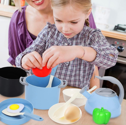 Juego De Cocina 32 Piezas/set De Juego De Cocinar /infantil