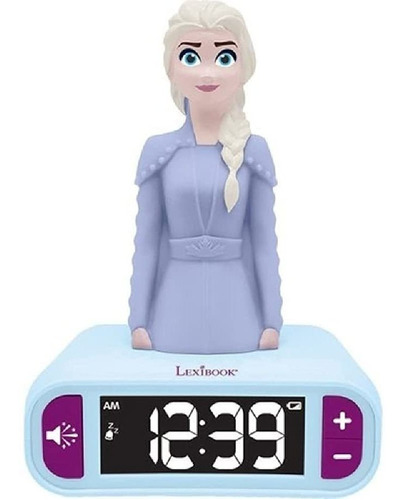 Elsa Frozen 2 Nightlight Despertador