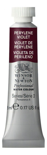 Pintura Acuarela Winsor Newton Cotman 5ml Colores S-2 Tubo Color Violeta Perileno S-2 No 470