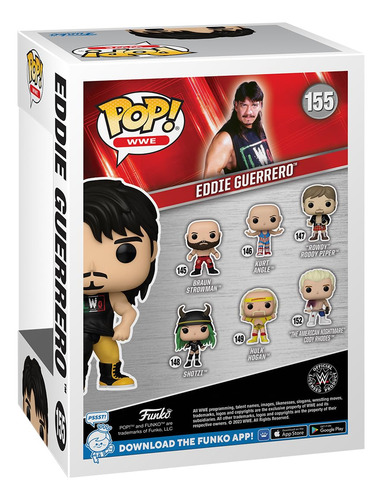 Boneco De Ação Funko Pop! Wwe Eddie Guerrero Com 10,6 Cm De