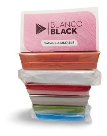 Imagen 2 de 8 de Sabana Ajustable Blanco Black Soft 1 1/2