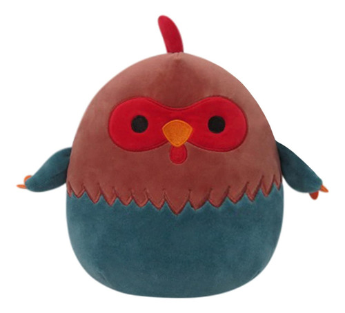 Squishmallows - Gallo Rojo Y Azul De Caña De 8 Pulgadas - L