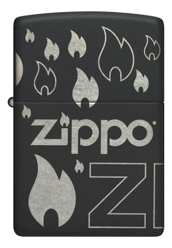 Encendedor Zippo Llama Negro Mate Ref. 48908