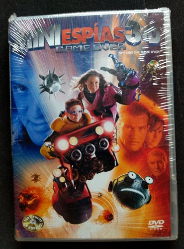 Dvd Mini Espías 3-d: Game Over - Spy Kids - Robert Rodriguez