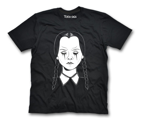 Camiseta Merlina Familia Addams Demonio