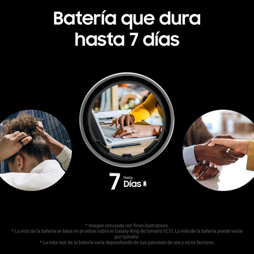 Samsung Galaxy Smart Ring Oro Size 14