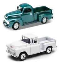 Comprar Coches De Leyenda Ford F1 Chevrolet Stepside 1:60 Diecast