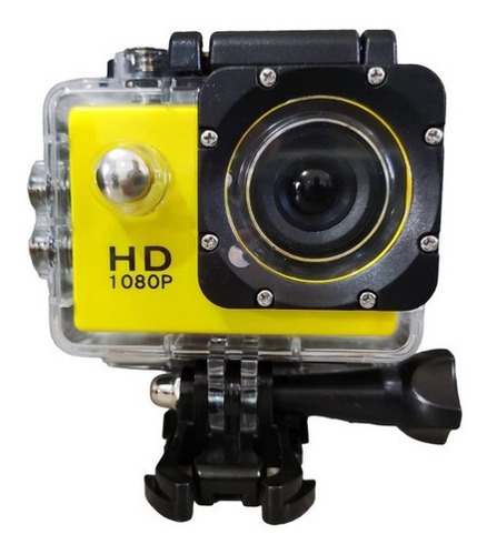 Imagen 2 de 2 de Cámara Deportiva Cam Sports Fhd 1080p Lcd 30m A Prueba Agua