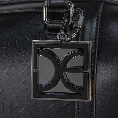 Bolsa Bowling Cloe Lultina I Grande Color Negro