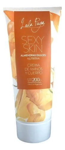 Lola Puga Sexy Skin Crema Nutritiva Con Almendras X 200g