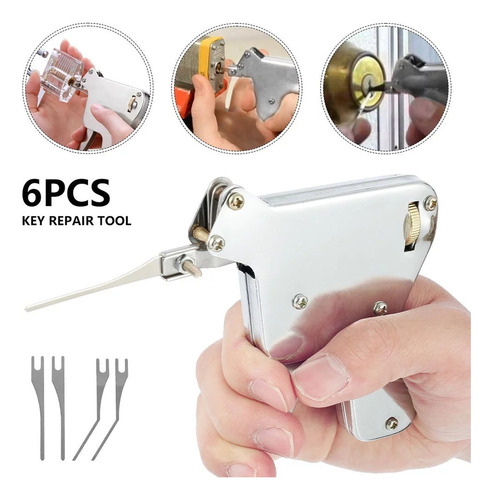 Kit De Herramientas For Ganzúas: Juego De Pistola De