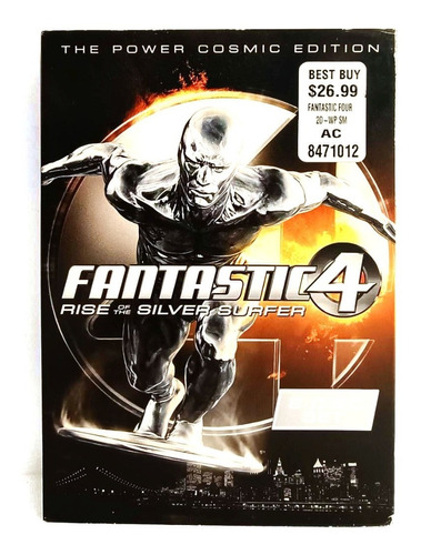 Fantasitc Four Rise Of Silver Surfer | Dvd Importado