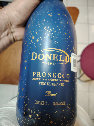 Vino Blanco Espumante Prosecco Donelli