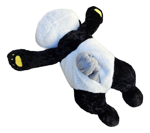 Peluche 3 En 1 Personajes Manta Interior Modelos Varios 45cm Oso Panda 65cm